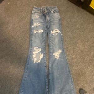 american eagle bootcut jeans!! size 00 regular! came from a smoke free household
